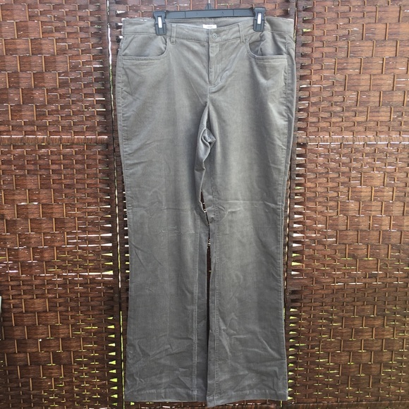Liz Claiborne Pants - Gray corduroy pants